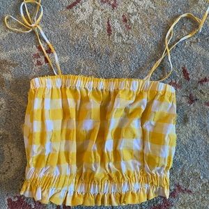 MDS stripes crop top